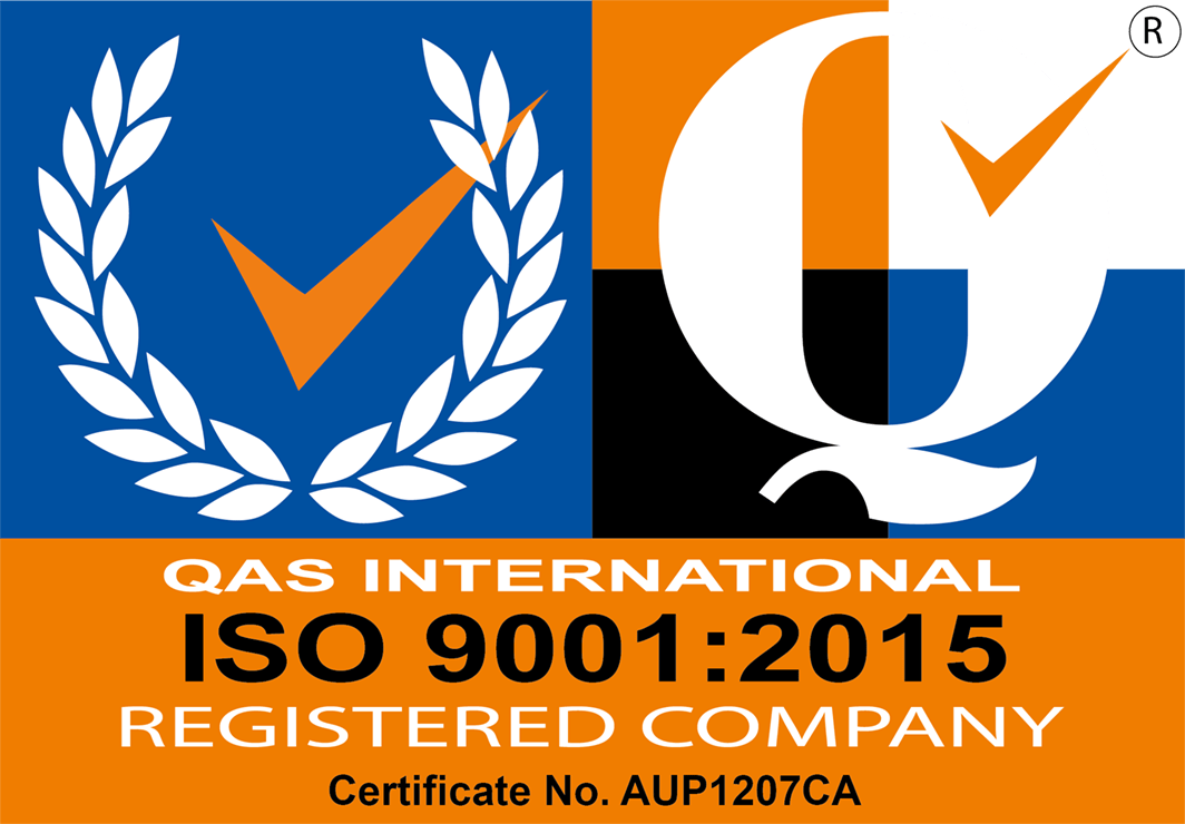 QAS International certificate number AUP1207CA