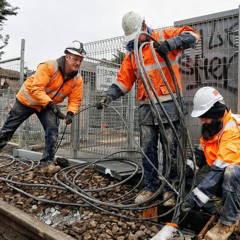 Bayswater Road, Rail Crossing